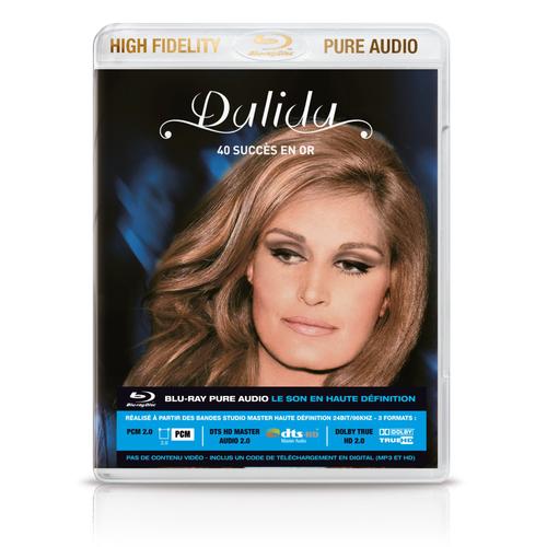 Dalida 40 Succes En Or Blu Ray Pure Audio