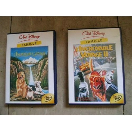 L'incroyable Voyage + L'incroyable Voyage 2 - Pack