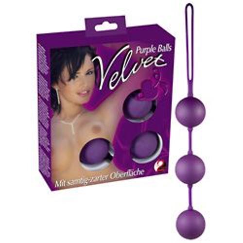 Boules De Velours Violet