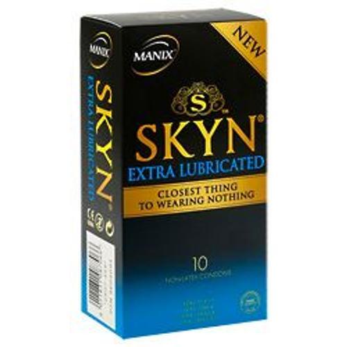 Préservatifs Manix Skyn   Extra Lubrifiés - Sextoy Et Préservatifs