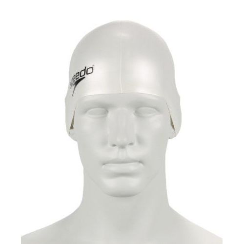 Speedo 8 Bonnet De Natation Flat Argent