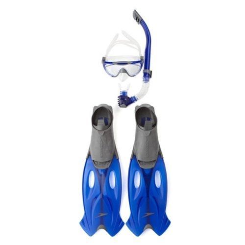 Speedo Set De Plongée Glide Avec Masque, Tuba Et Palmes Pointure 41/42