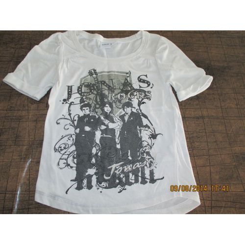 T-Shirt Jonas Rocks - Disney - 8 Ans