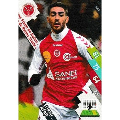 Carte Panini Foot Adrenalyn 2014 / 2015 Eliran Atar Reims