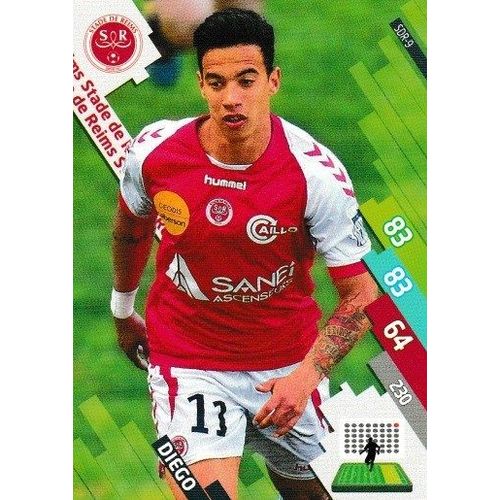 Carte Panini Foot Adrenalyn 2014 / 2015 Diego Reims
