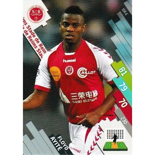 Carte Panini Foot Adrenalyn 2014 / 2015 Floyd Ayite Reims
