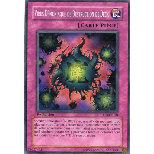 Virus Démoniaque De Destruction De Deck - Yu-Gi-Oh! - Fet-Fr058 - Sr