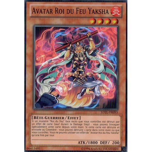 Avatar Roi Du Feu Yaksha - Super Rare - Jotl-Fr095