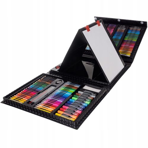 Ensemble De Peinture Et De Dessin Pour Enfants, Maaleo, Avec Support Chevalet, Kit, 208 Pièces