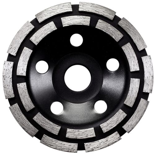 Disque diamanté double segment, béton, meulage à sec, 125 mm/22,23 mm, Richmann Exclusive
