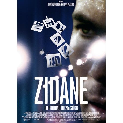 Zidane, Un Portrait Du 21e Siècle / Xxième Siècle - Affiche Originale De Cinéma - Format 120x160 Cm - Un Film De Douglas Gordon, Philippe Parreno Avec Zinédine Zidane - Année 2006
