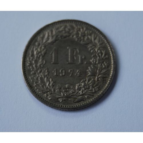 Suisse Pièce 1 Franc 1974