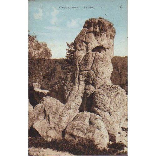 Carte Postale Ancienne Timbrée De Coincy, Aisne (02) °°°
