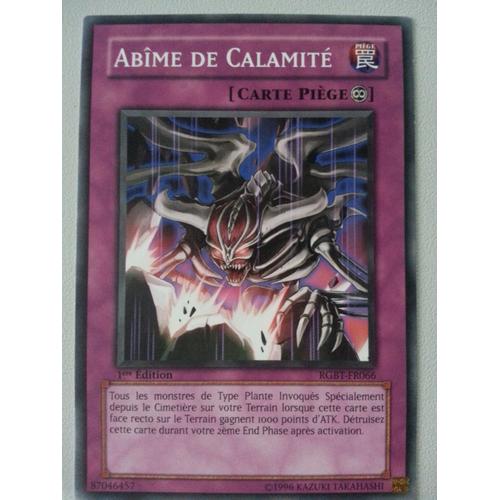 Abîme De Calamité - Yu-Gi-Oh! - Rgbt-Fr066 - C