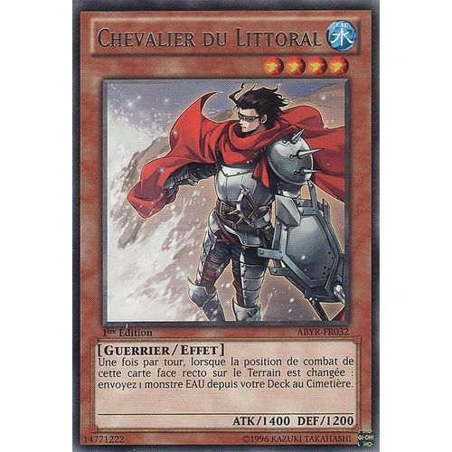 Yu-Gi-Ho -Chevalier Du Littoral --Abyr -Fr032 --Rare