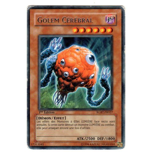 Golem Cérébral - Rare - Rgbt-Fr027 Fr