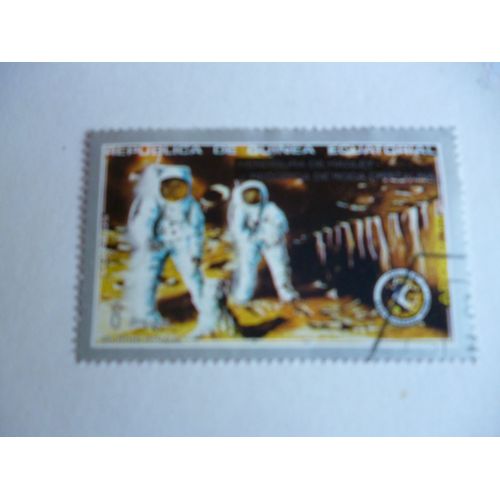 T"Guinée Équatoriale 1971: Apollo 15 :Récolte De Roches Cristalines".