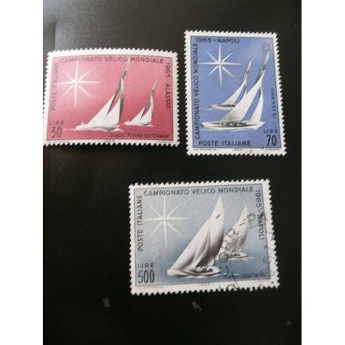 3 Timbres Italie N°923/924/925