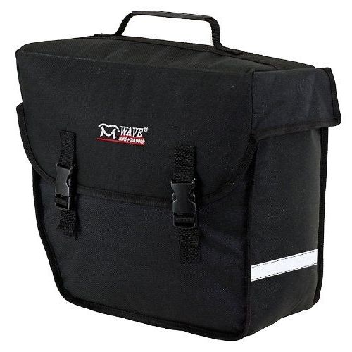 M-Wave Co Mmuter 18 L, 122320 Sacoche 1 Compartiment Noir