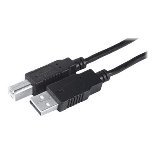 generic - Câble USB - USB type B (M) pour USB (M) - 1.8 m - noir