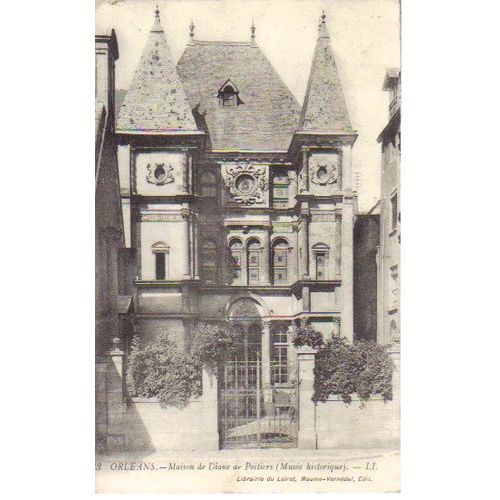 Carte Postale Ancienne Timbrée D'orléans, Loiret (45) °°°