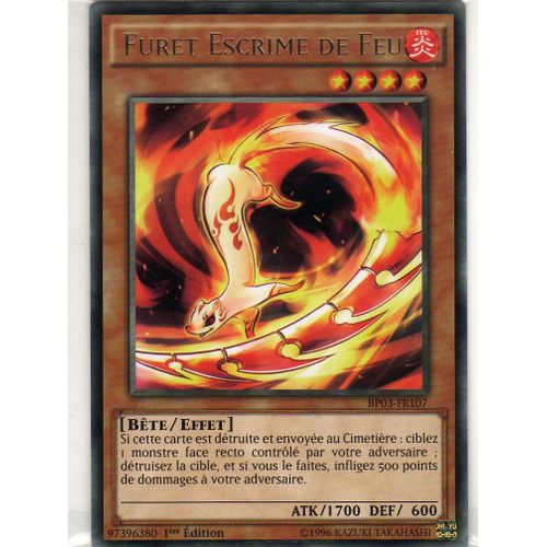 Furet Escrime De Feu --Bp03-Fr107--Rare