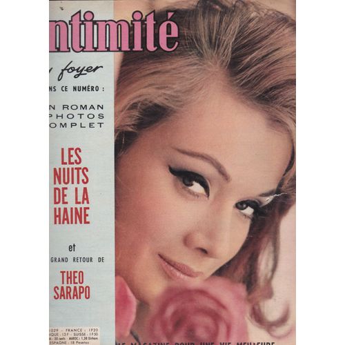 Intimité 1029 2e Trimestre 1965 Les Nuits De Haine Le Grand Retour De Théo Sarapo 1029 