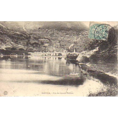 Carte Postale Ancienne Timbrée De Nantua, Ain (01) °°°