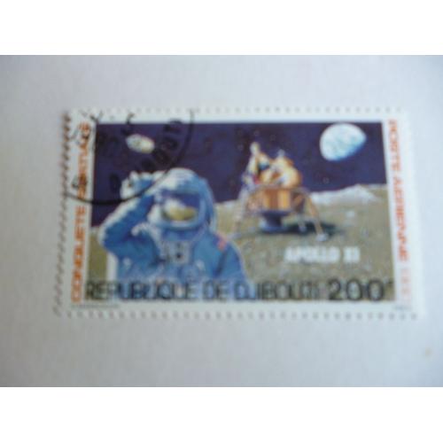 Timbre " Djibouti 1980:Apollo Xi".