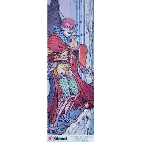 Marque Page Les Eaux De Mortelune _ Adamov Et Cothias