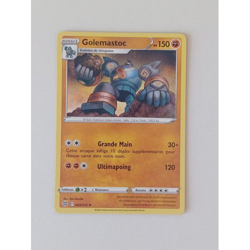 Carte Pokemon - Golemastoc - Eb9 Stars Étincelantes