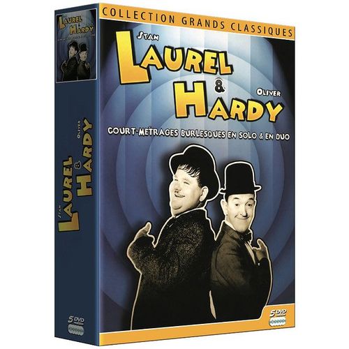 Stan Laurel & Oliver Hardy : Court-Métrages Burlesques En Solo & En Duo - Pack