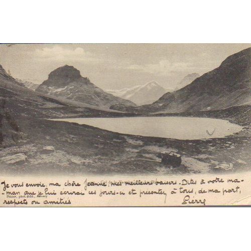 Carte Postale Ancienne Timbrée Du Col De La Vanoise, Savoie °°°