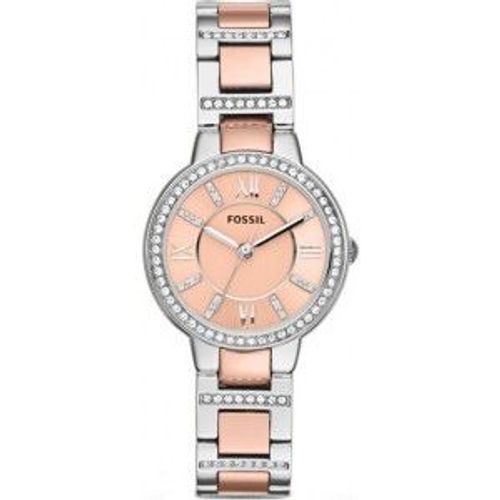 Fossil Montre Multicolore Analogique Femmes Virginia Es3405