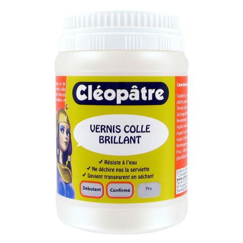 Vernis Colle Brillant - 250 G - Cléopâtre