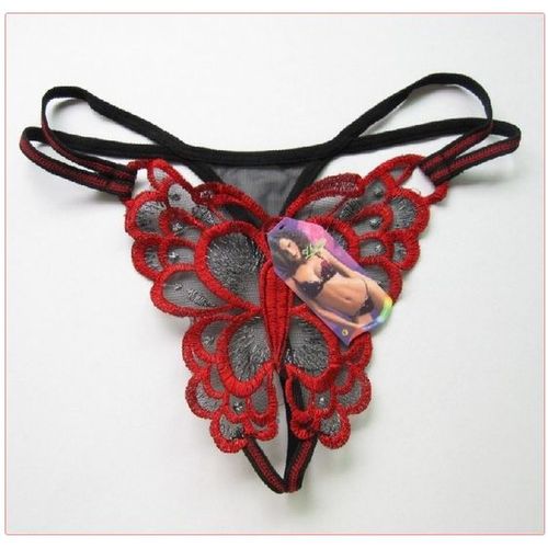 String Papillon Panty Sexy Femme Butterfly Woman Thong Hot Underwear