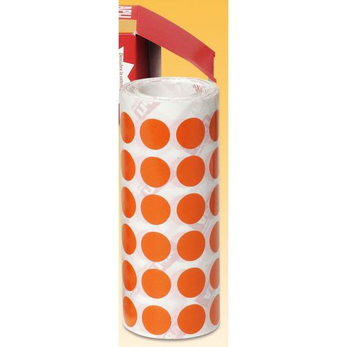 Gommettes Rouleau - Rond Ø 15 Mm - Orange X 2 832 - Apli Agipa