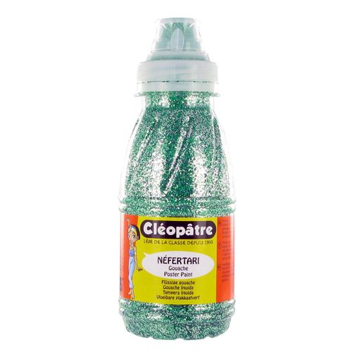 Gouache Pailletée 250 Ml Vert Émeraude - Cléopâtre
