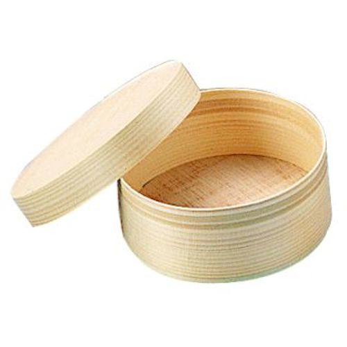 Boite Ronde Mini ? 4 X 2,5 Cm Bois Copeau - Rayher