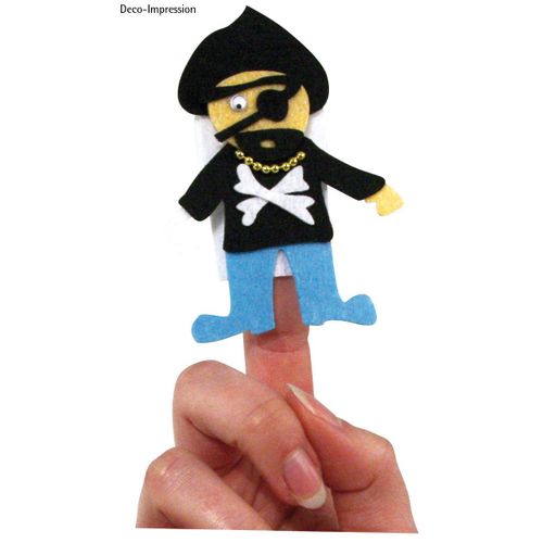 Rayher Hobby Kit - Marionnette En Feutrine, Pirate
