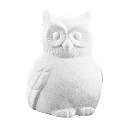 Hibou - 13 Cm - Polystyrène - Rayher