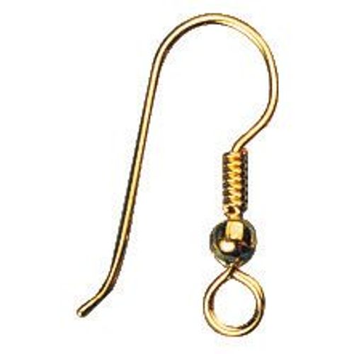 Boucles D'oreille Américaines Doré 20 Mm La Paire