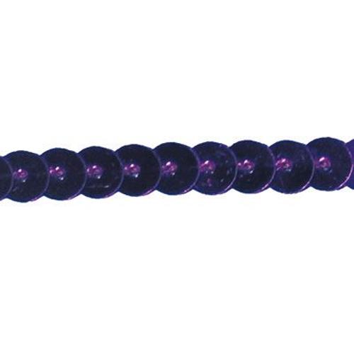 Ruban Paillette Sequin Violet 3 M