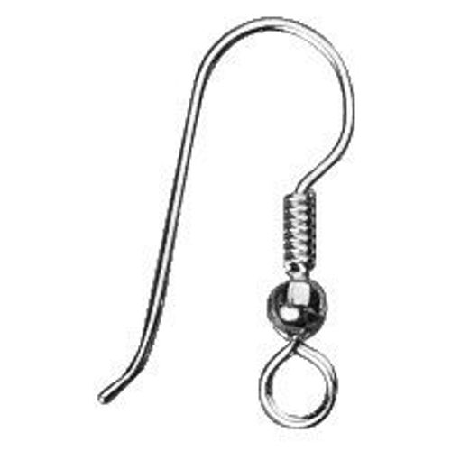 Boucles D'oreille Américaines Argenté 20 Mm La Paire
