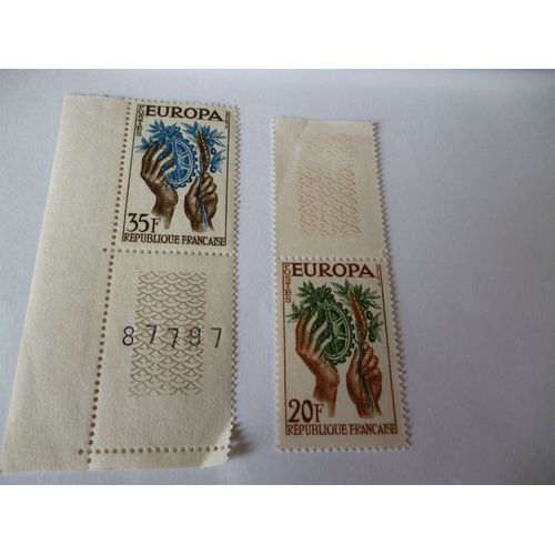 Timbres Europa  20 Et 35 F