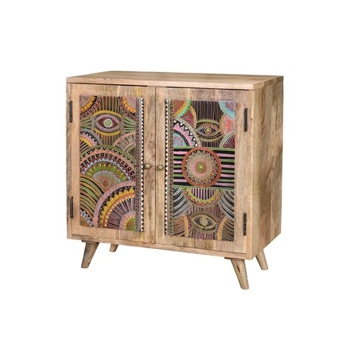 Commode En Bios Manguier Naturel Decor¿E ¿ La Main