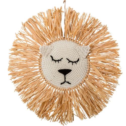 D¿coration murale t¿te de lion Safari Graou (48 cm)