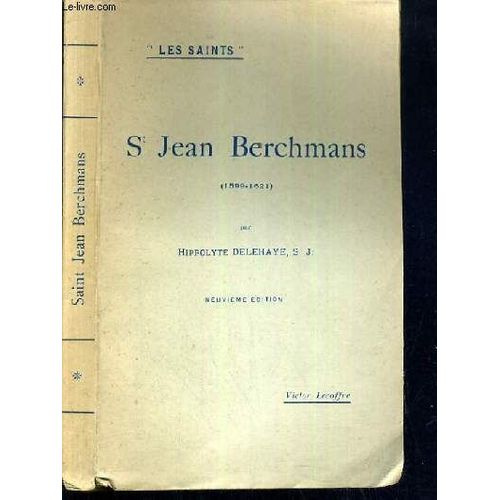 St Jean Berchemans (1599-1621) / Collection Les Saints