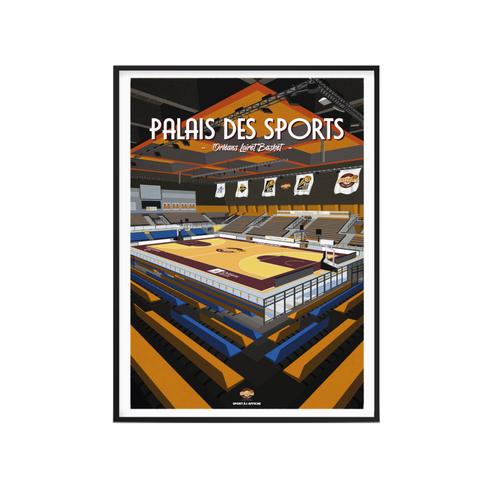 Affiche BASKET- ORLEANS LOIRET 40 x 60 cm