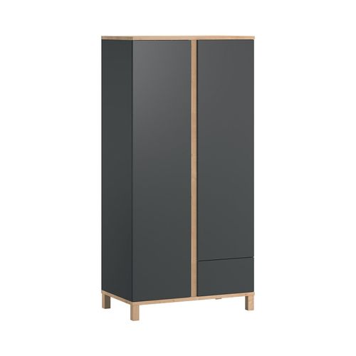 Armoire 2 Portes Et 1 Tiroir - H183 Cm